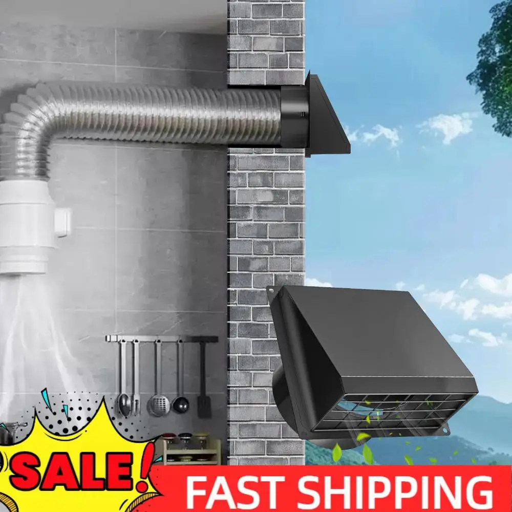 

Вентиляционная решетка для сушильной машины 4 дюйма, наружная, со съемной сеткой, для вытяжки, настенная, для дома