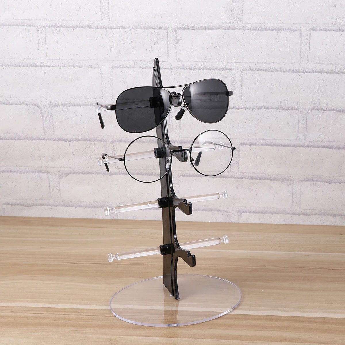 

Glasses Display Stand Multipurpose Sunglasses Holder Portable Retail Organizer Eyeglass for Multiple Eyewear Rack