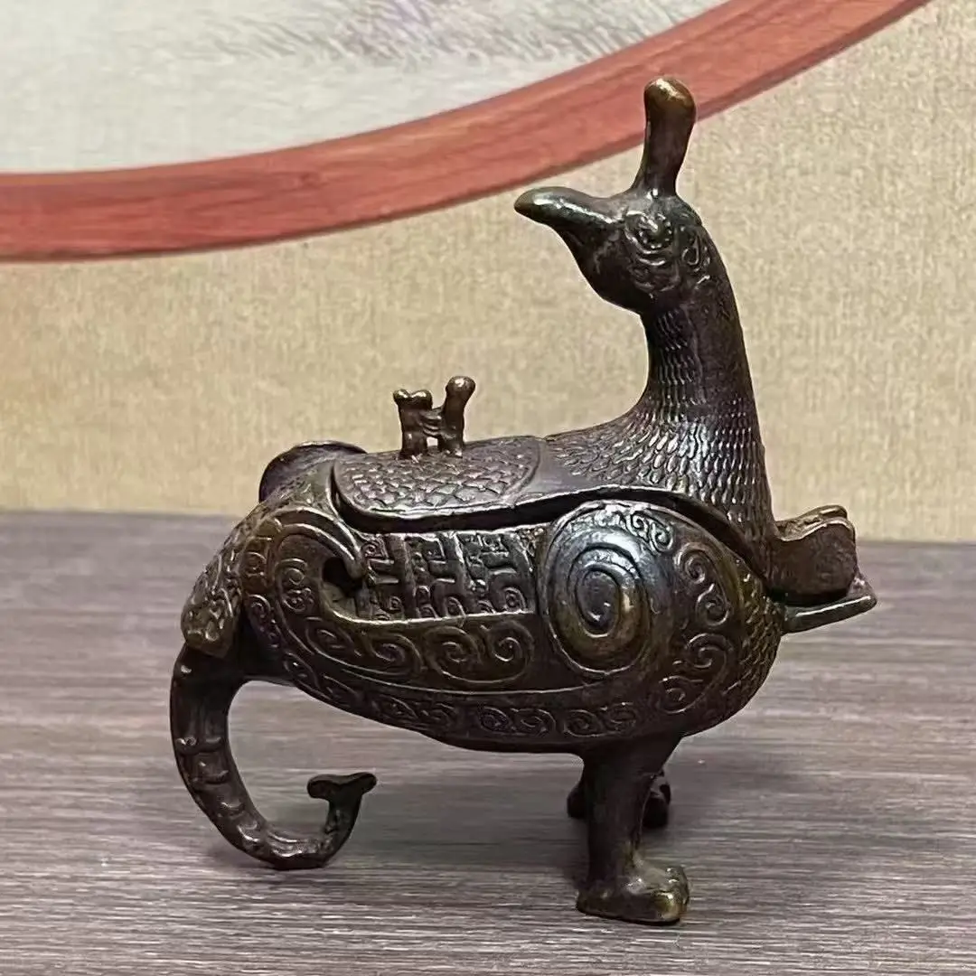 

Creative Antique copper alloy migratory bird handicrafts and ornaments gifts