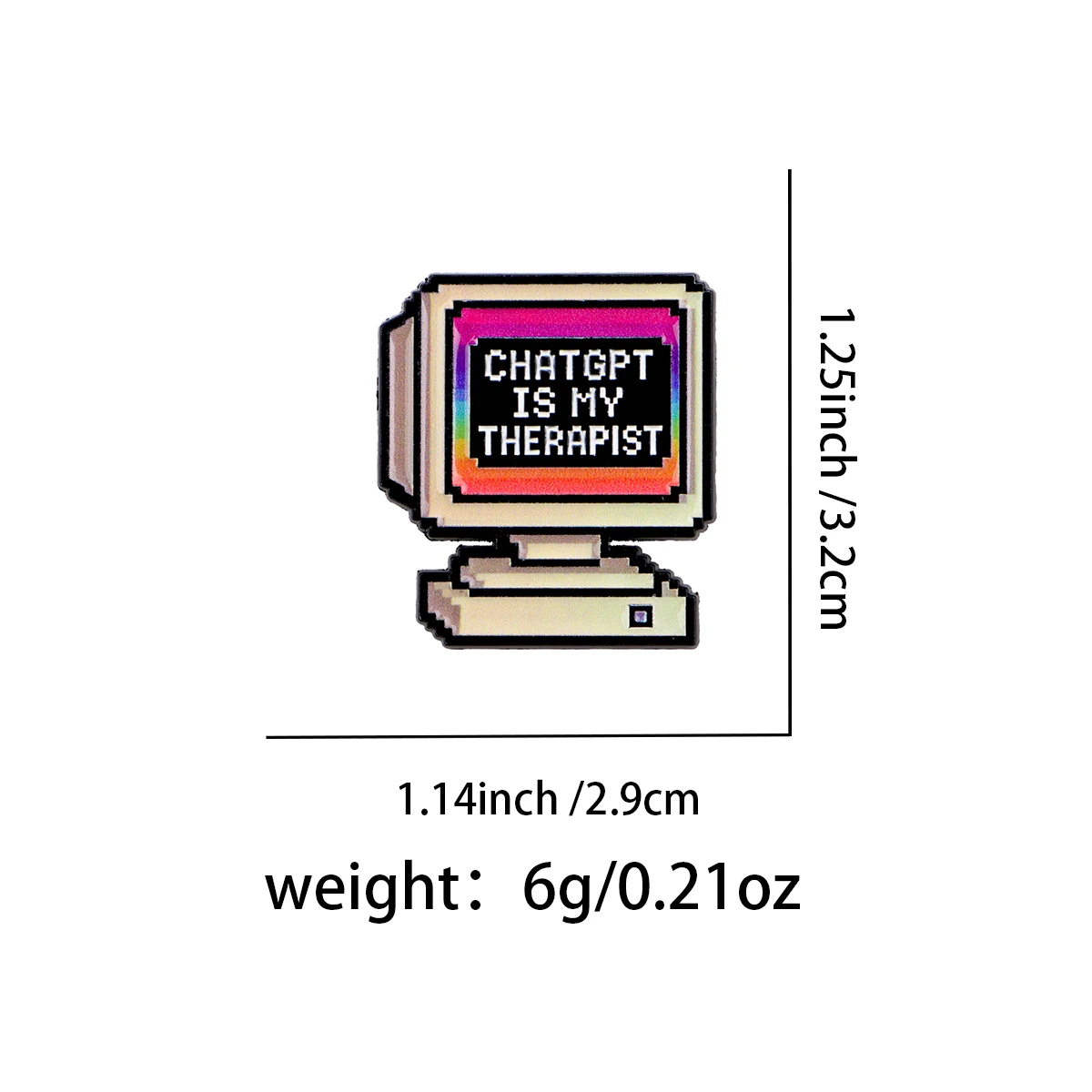 LOOKS GOOD TO ME Quotes Badges Brooches for Clothing Lapel Pins Enamel Pin Cute Women Brooch on Backpack Jewelry Accessories