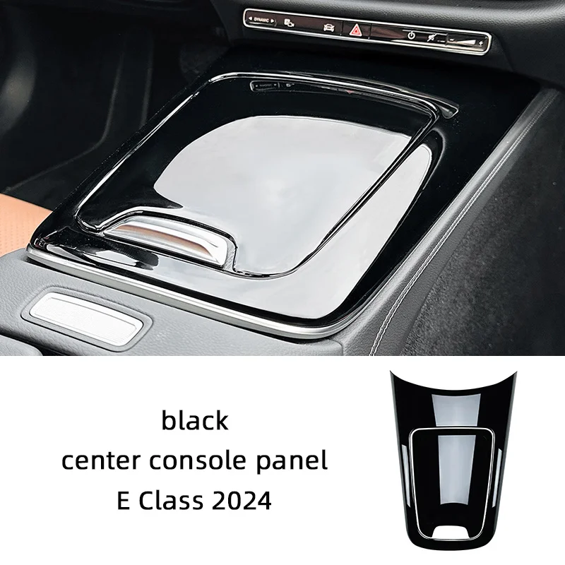 

For Mercedes Benz E Class W214 2024 2025 Car Central Control Sliding Cover Panel Decorative Sticker Car Interior Accessories