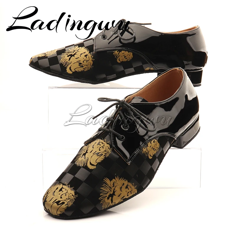 New Ballroom Latin Dance Shoes Men Jazz Shoes Sneakers for Men Low Heel Professional or Practice Dancing Shoes Large Size 38-50