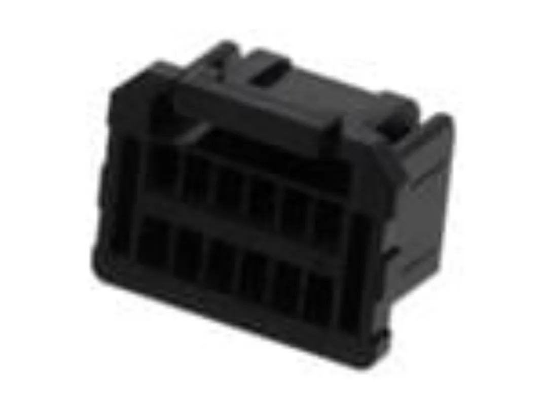 (20-100pcs) 5054321201 MOLEX 1.25mm Pitch Micro-Lock Plus Receptacle Crimp Housing Dual Row Positive Lock 12 Circuits Black