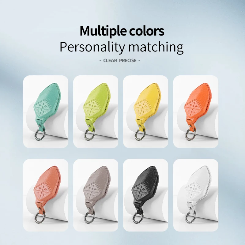 For Changan DEEPAL S09 S7 S07 G318 S05 L07 SL03 L06 car High-end leather car keychain protective case key case Accessories