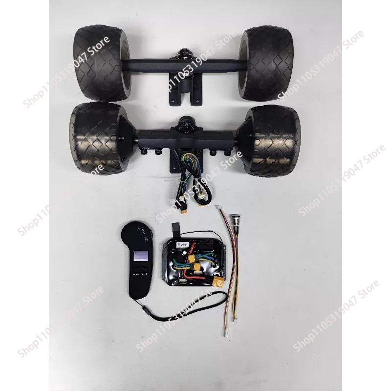 

Электрический крутящий привод для велосипеда, компонент питания для электроскейтборда, двойная мотор-колесная ступица, электронное дистанционное управление