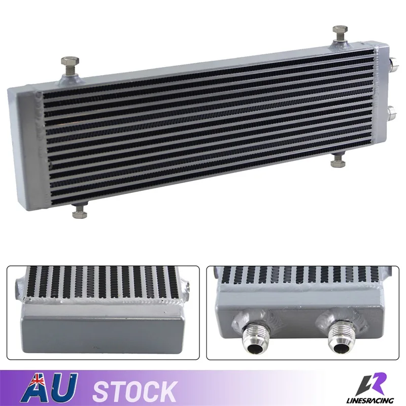 Universal Dual Pass Bar & Plate Oil Cooler 18.5