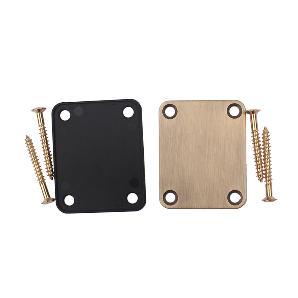 

2Pcs Gv116 Guitar Neck Strength Connecting Board High Quality Material Lightweight Easy to Carry Install Guitar Neck Plate