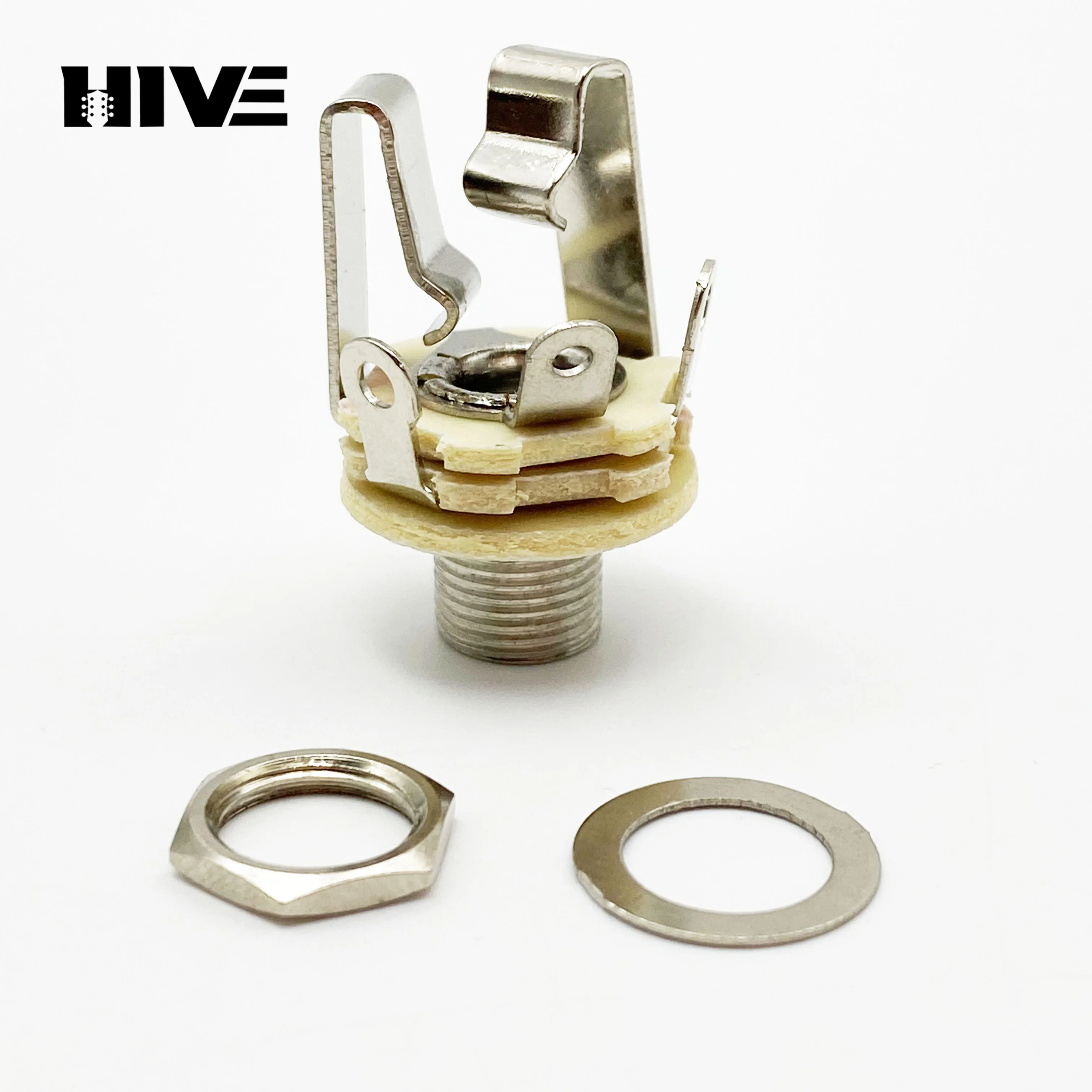 Electric Guitar Jack dual-Channel Jack Stereo 6.35 Electric Guitar Bass Output Jack Socket Interface