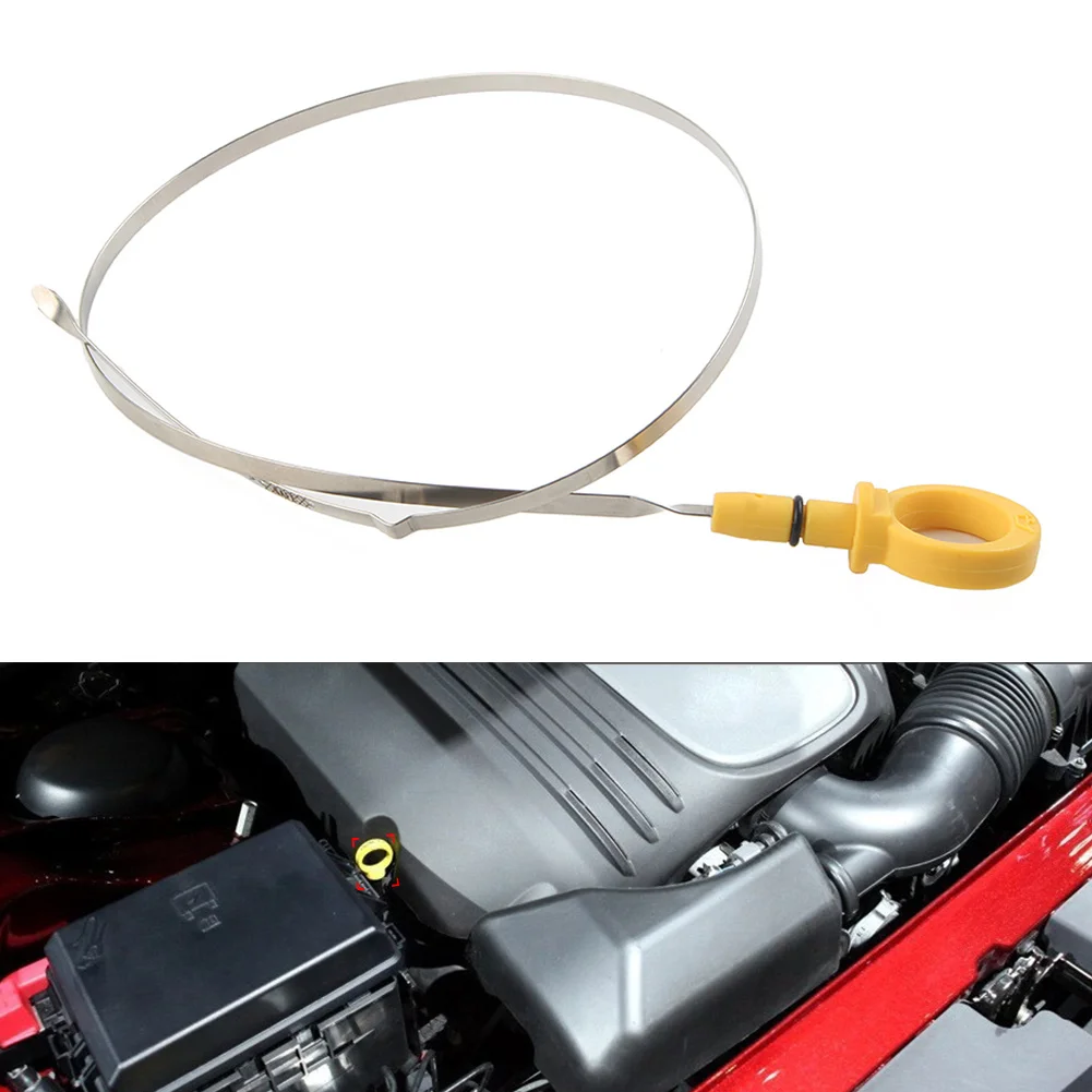 675mm Car 5.7L Engine Oil Level Dipstick For Dodge Challenger Charger 2009-2020 4792872AF 4792872AE