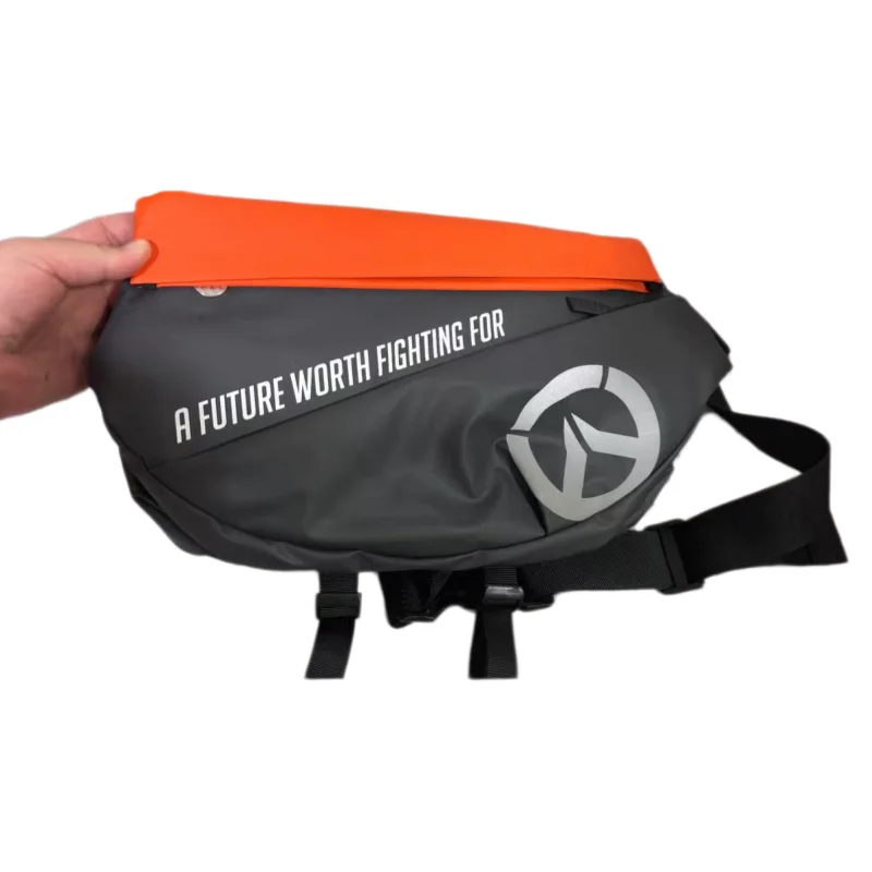 Genuine Overwatch Simple Logo Water‑Resistant Casual Crossbody Bag Trendy Shoulder Bag Game Merchandise Storage Collectible Gift view 2