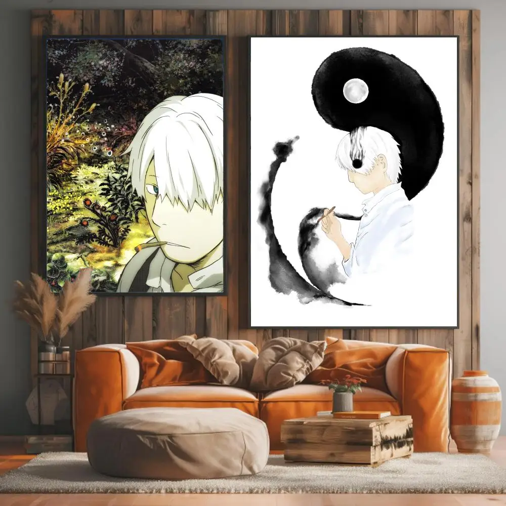 anime M-Mushishi-I Painting Calligraphy Artwork for Living Room Bedroom Office Home Decor view 2