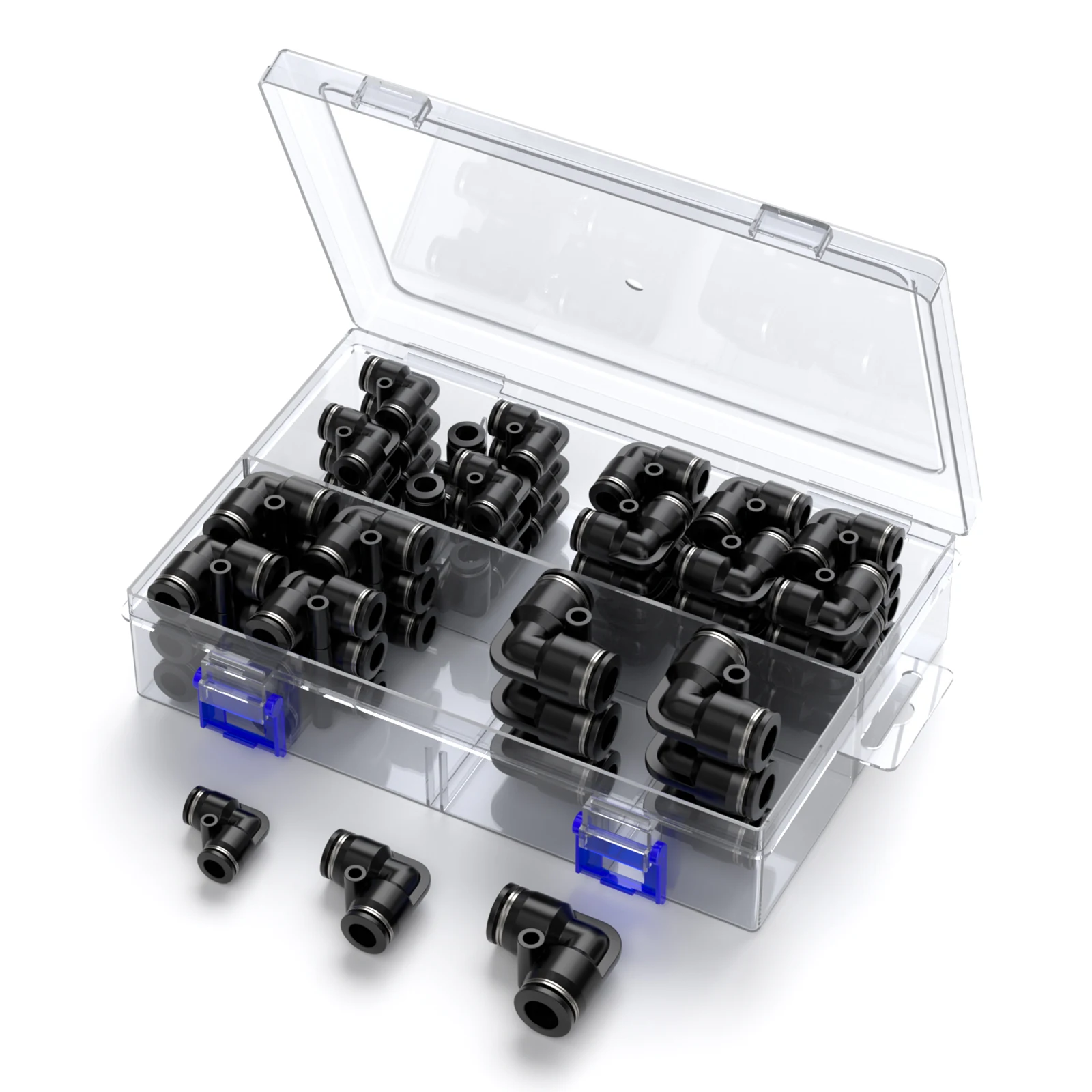 

Black Boxed PV 4 6 8 10 12 mm Pneumatic Fittings Water Pipe Connector Tube Air Hose Quick Couplings Release joint push in