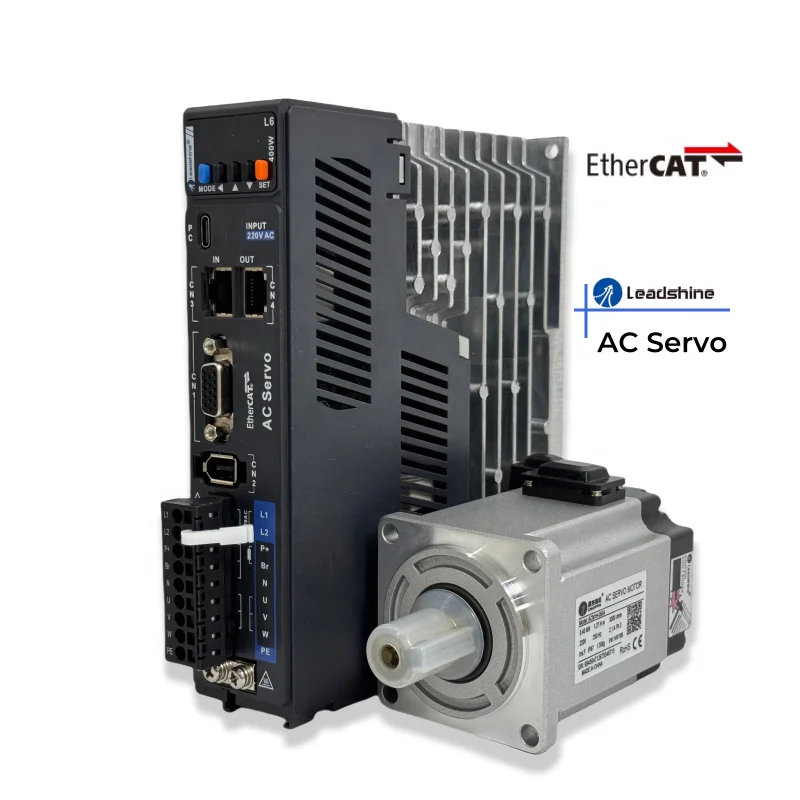 

Easy to Use Leadshine 400W Ethercat Servo Motor Kit or 23bit Absolute Value 400w Servo Ethercat