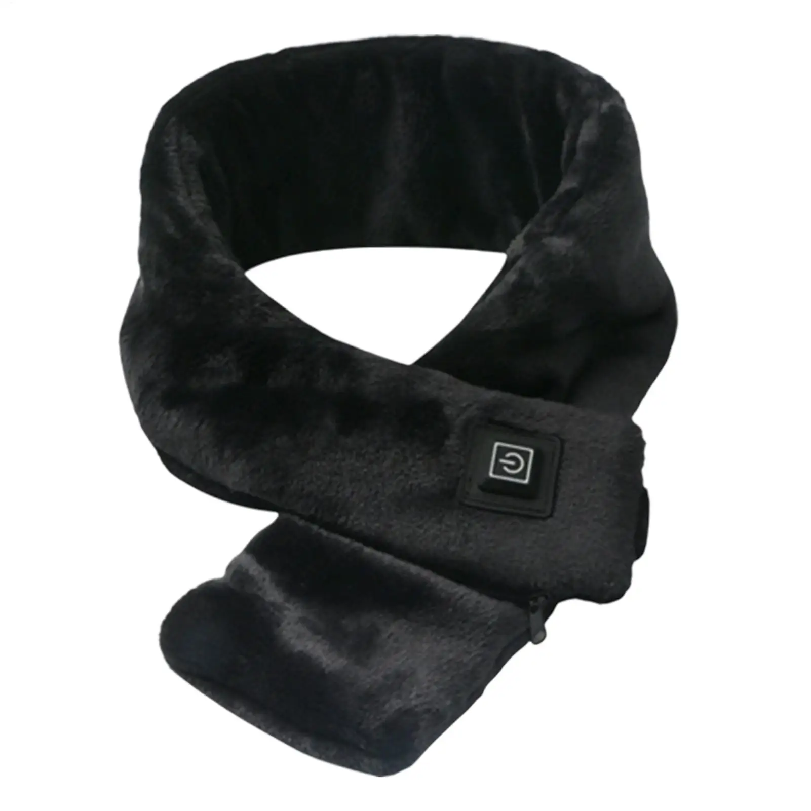 وشاح ساخن لتدفئة الرقبة مع 3 مستويات تسخين محمولة ناعمة لاسلكية لتدفئة السفر اليومي والتنقل في الطقس البارد في الهواء الطلق