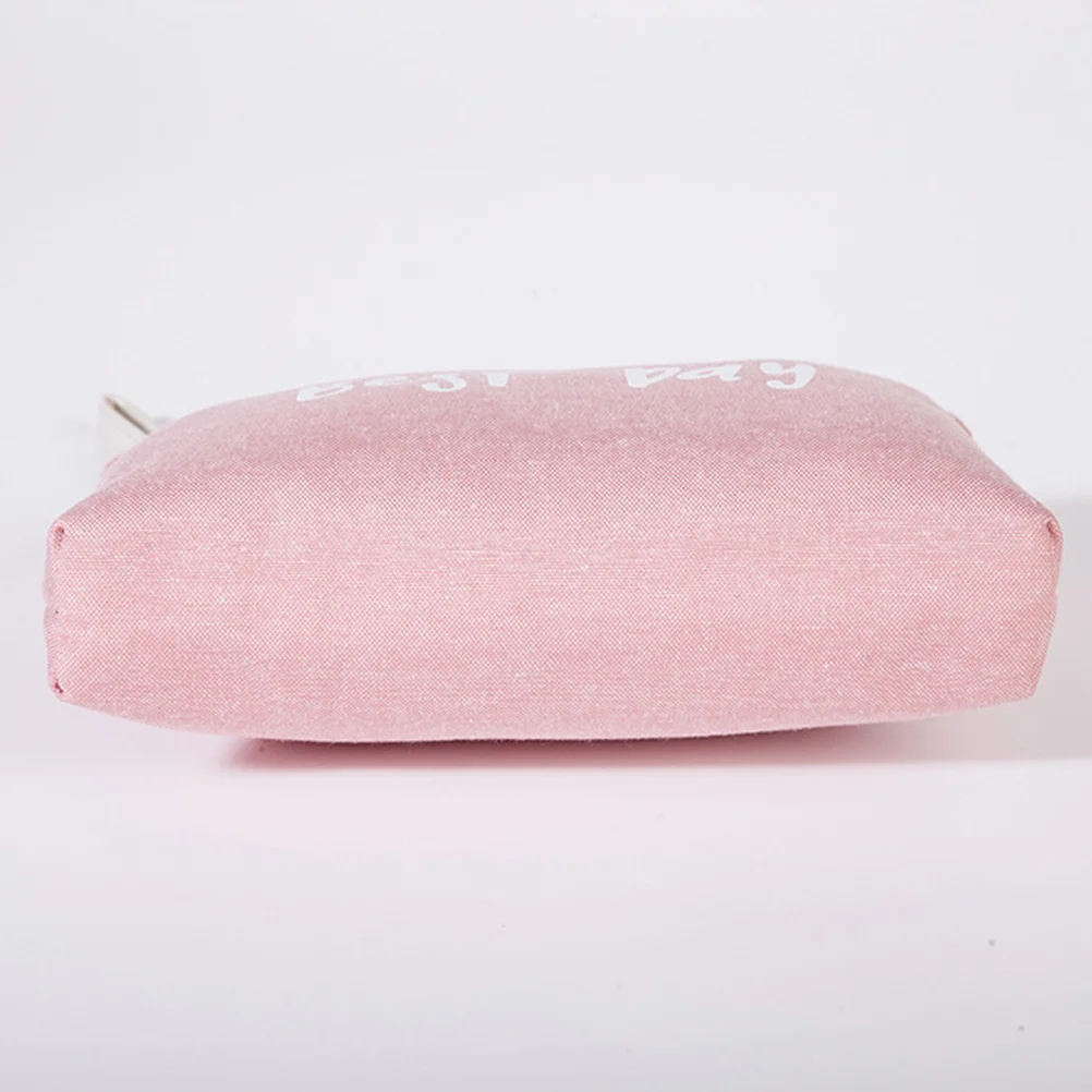 

3Pcs Waterproof Canvas Bag Zippered Pouch for Travel Makeup Sundries Organizer Bag Canvas Zippered Purse