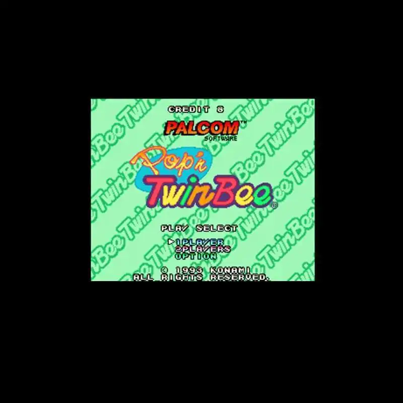 nova-chegada-pop'n-twinbee-ntsc-versao-16-bits-46-pinos-grande-cartao-de-jogo-cinza-para-jogadores-dos-eua