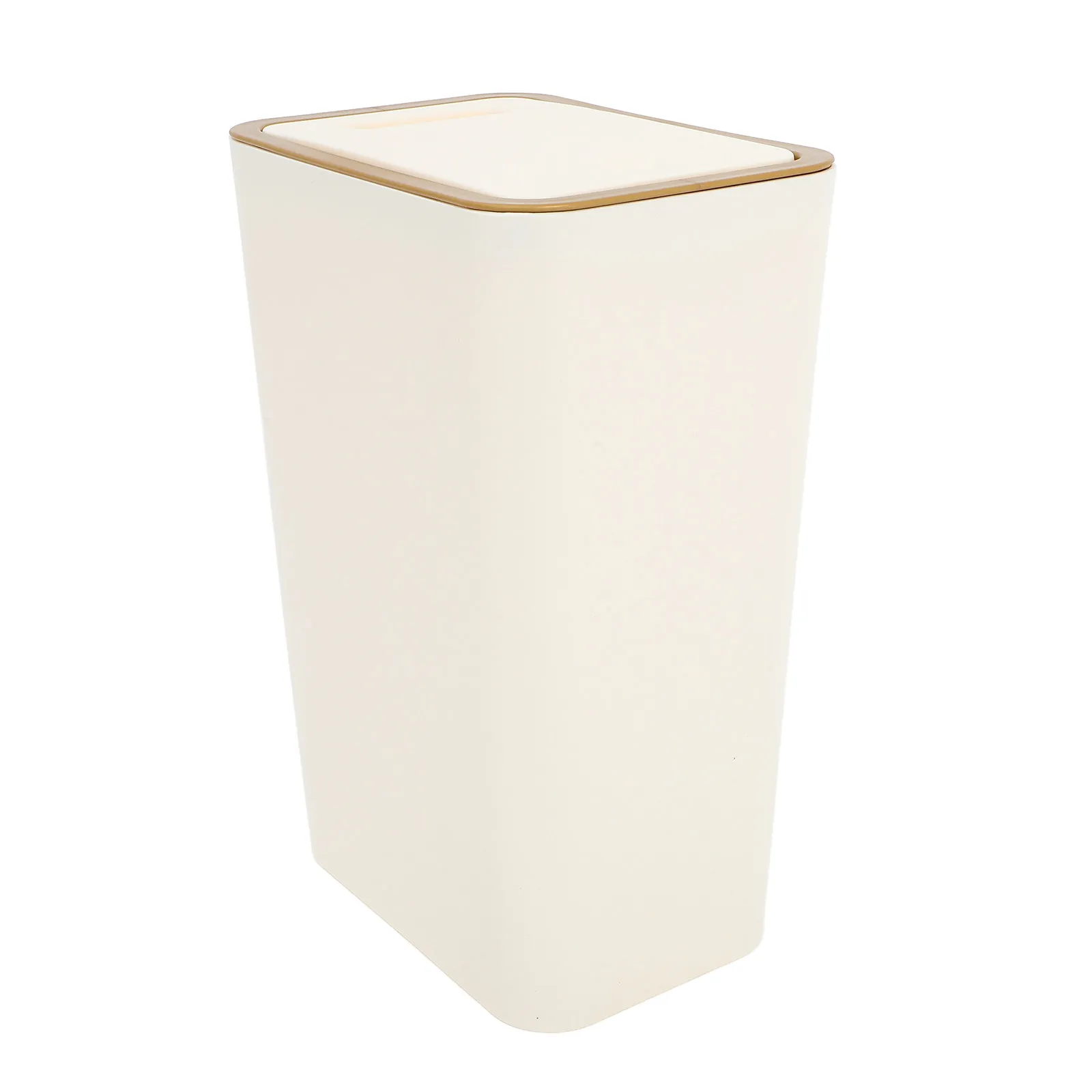 

Многофункциональное мусорное ведро с нажимной крышкой, 10 л, из многоразового полипропилена, компактный контейнер для отходов для кухни, ванной, офиса, спальни, домашнего использования