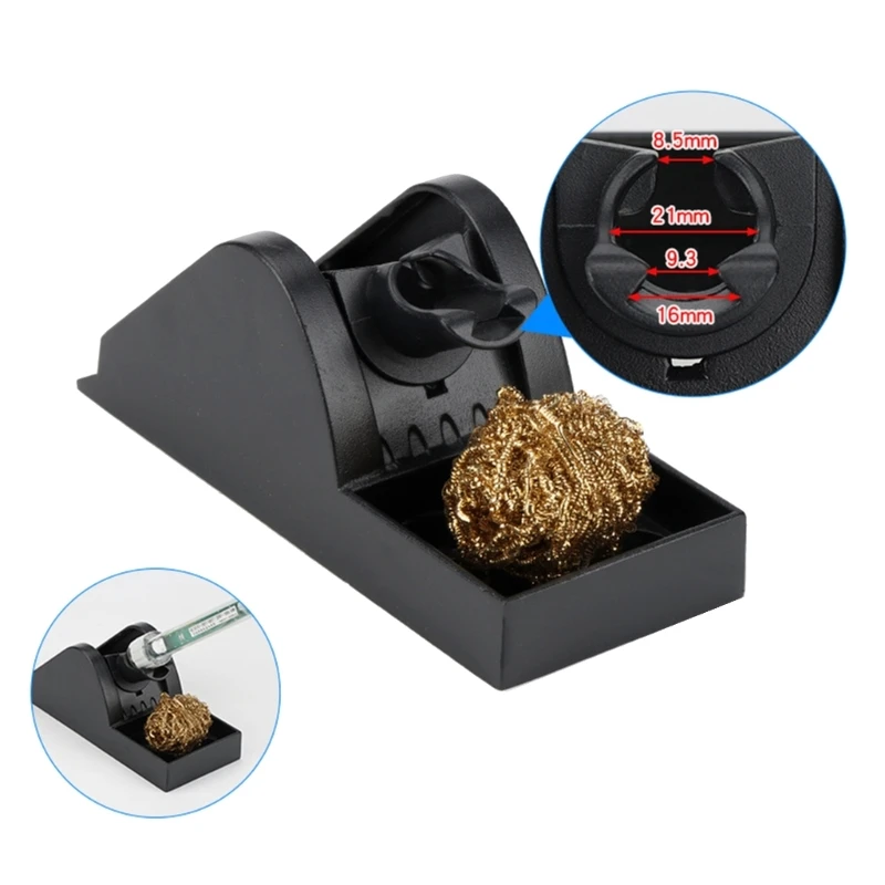 Soldering Iron Holder Soldering Iron Stand Spring Holders Support Solder Soldering Tip Cleaner Cleaning Sponge Dropship