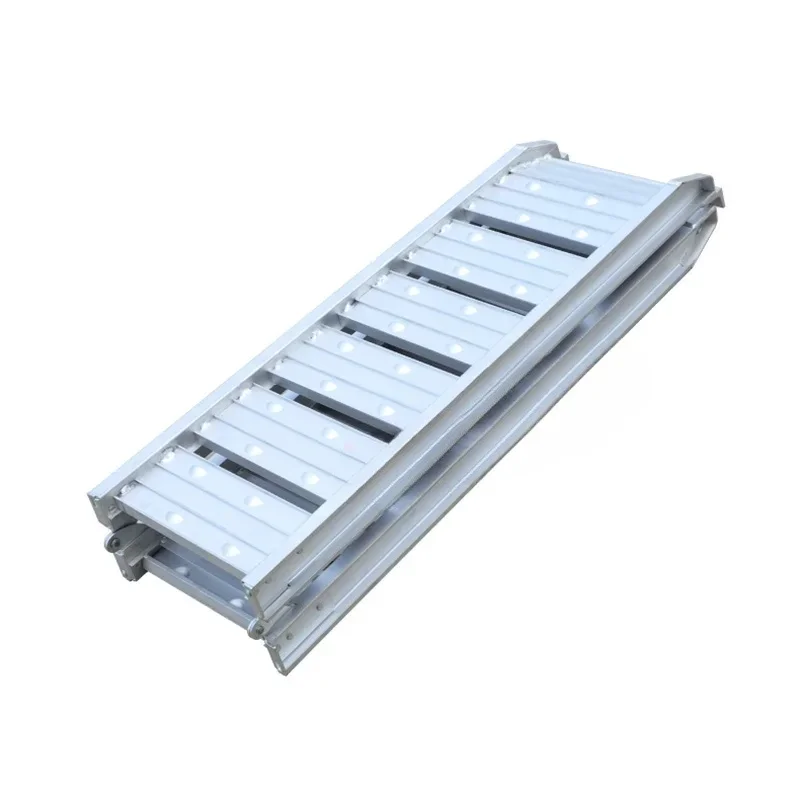 

340KG Motorcycle Loading Trailer Foldable ATV UTV Ramps for Pickup Truck Car Auto Trailer Transportation Load Ladder