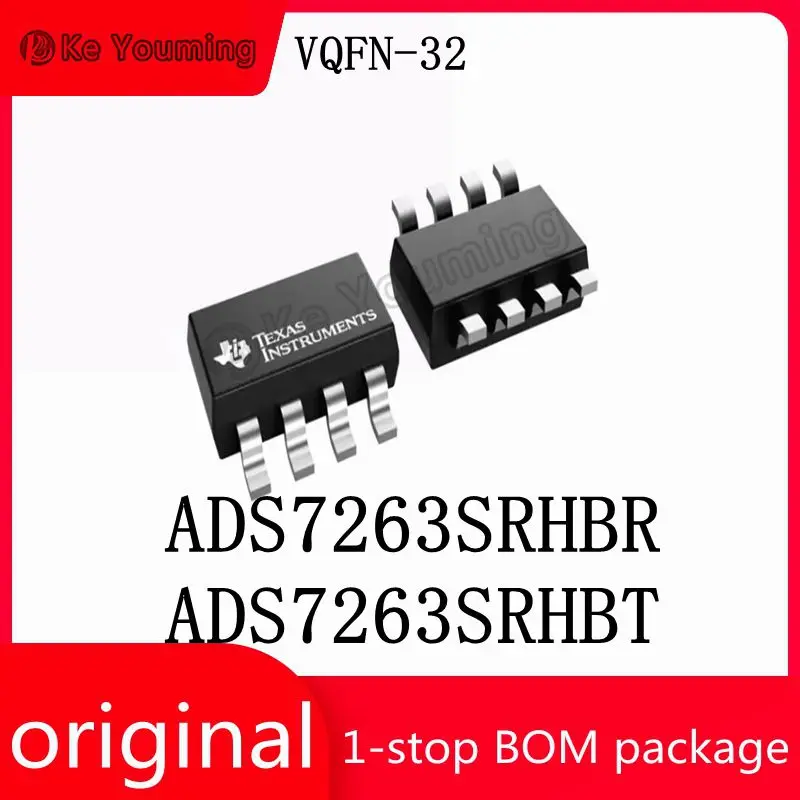 1PCS Analog-to Digital Converter matching, Electronic Components, ADS7263SRHBR, ADS7263SRHBT, VQFN-32 SMD