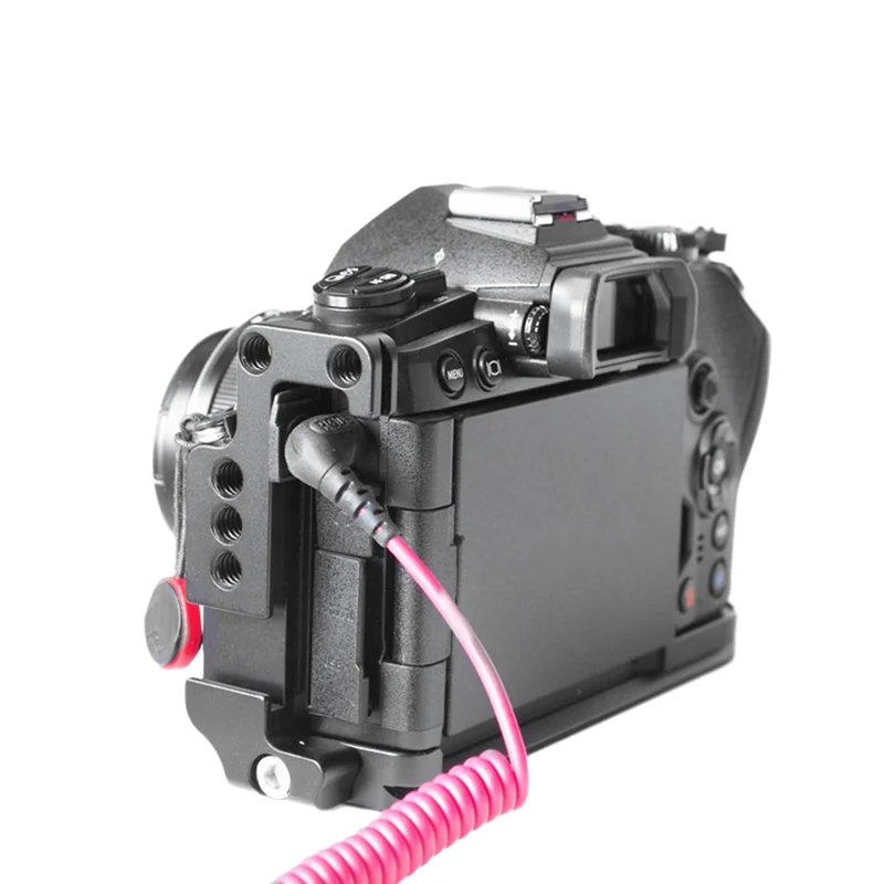【Terlaris】Aksesori Kamera untuk Pelat Pelepasan Cepat Braket L Pegangan Tangan Olympus E-M1 II/III