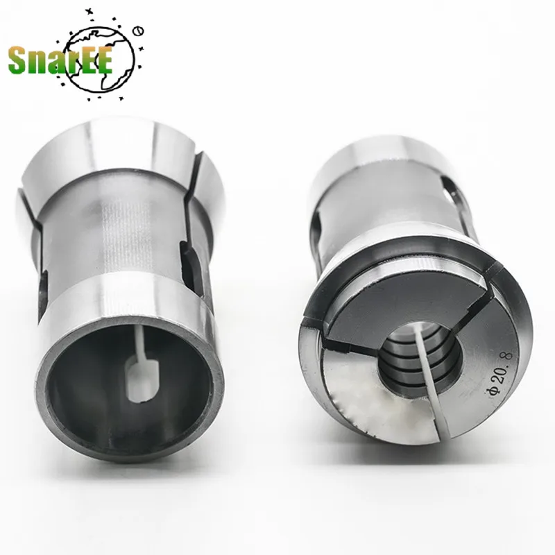 157E  F30-63 Collet Spring Steel Round Hole 2-25mm for Single-Spindle Lathes DIN 6343 CNC Lathe Chuck