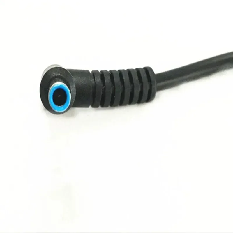 7.4*5.0 Female To 4.5*3.0 Elbow 7.4 To 4.5 Suitable for HP Dell Blue Tips Power Adapter Cable 13 Cm Adapter Connector Cable