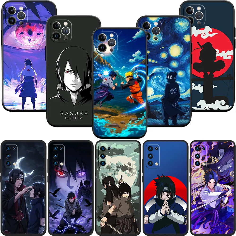HK57 Uchiha Sasuke Naruto New High-End Phone Case for Huawei Mate 10 20 P20 P30 Lite Pro Y6 Y7 Y9 Prime Y8S Y9S - view 2