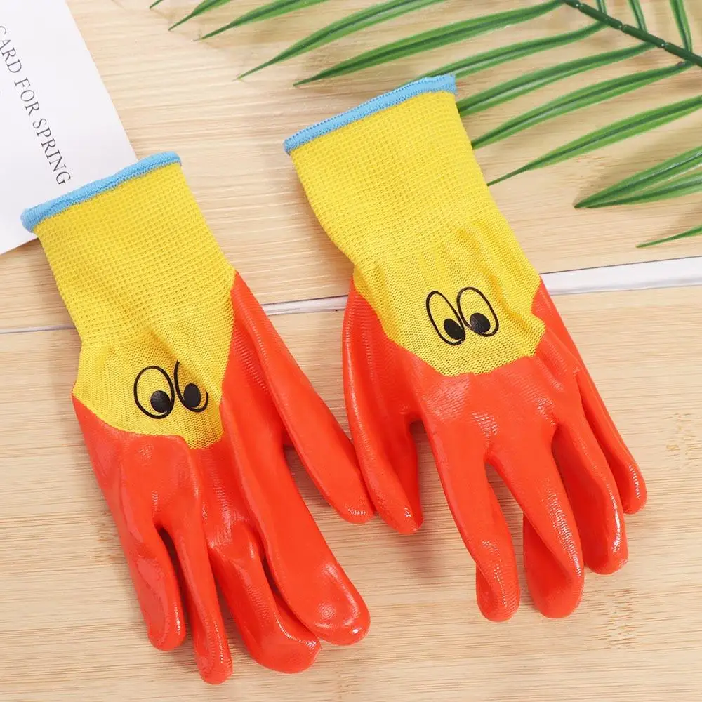 Breathable Safety Gardening Gloves Anti Bite Cut Waterproof Garden Glove Anti-stab Latex Children Protective Gloves