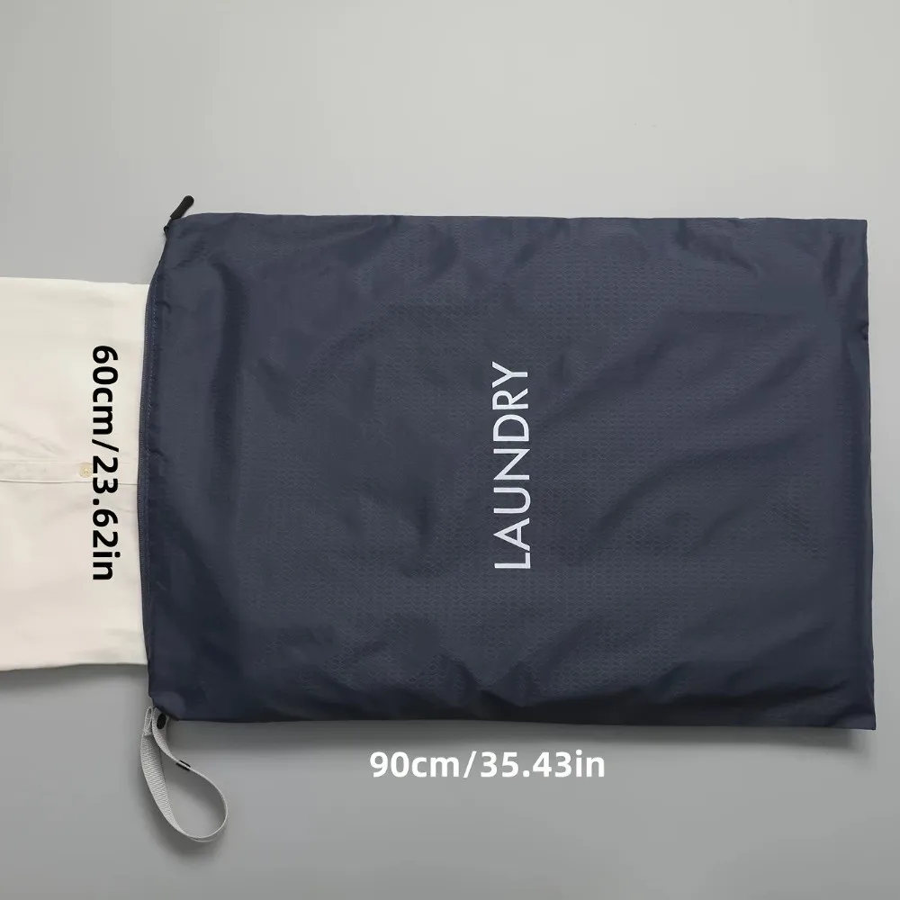 Waterproof Travel Clothes Storage Bag Moisture Proof Solid Color Clothes Bag High-End Sensation Laundry Storage Bag Travel