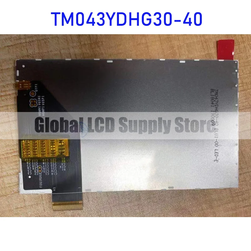 TM043YDHG30-40 4.3 Inch LCD Display Screen Panel Orginal for TIANMA Brand New 45 Pins FPC
