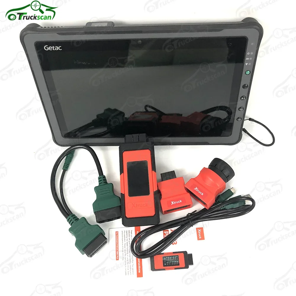 Multi-brand equipment Xtruck X003 Plus data reading and flashing fault code Heavy Duty Truck Diagnostic Tool + F110Tablet