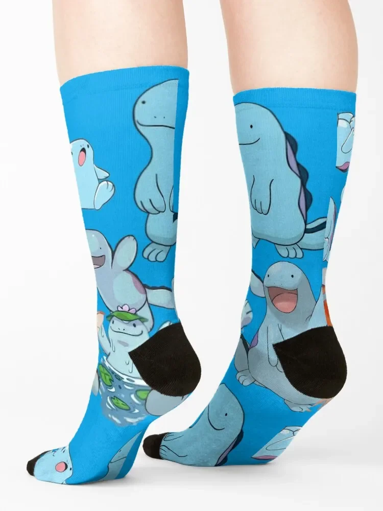 quagsire quagsire quagsire 양말 스포츠 해피 앵클 겨울 양말 남성용 여성용 해피 시어 테니스 양말 남성 여성용