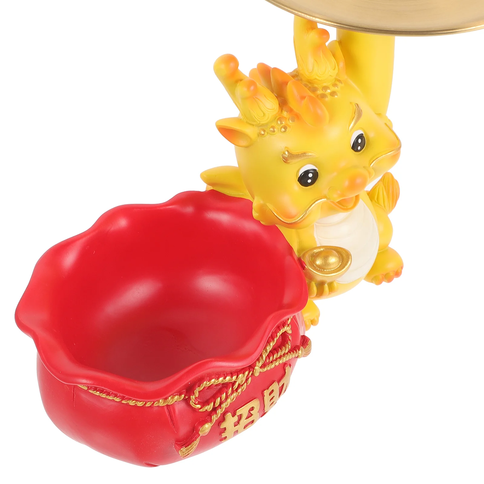 

Resin Dragon Key Storage Tray for Home Decor Jewelry Organizer Desktop Entryway Keys Holder Decorative Pallet Basin