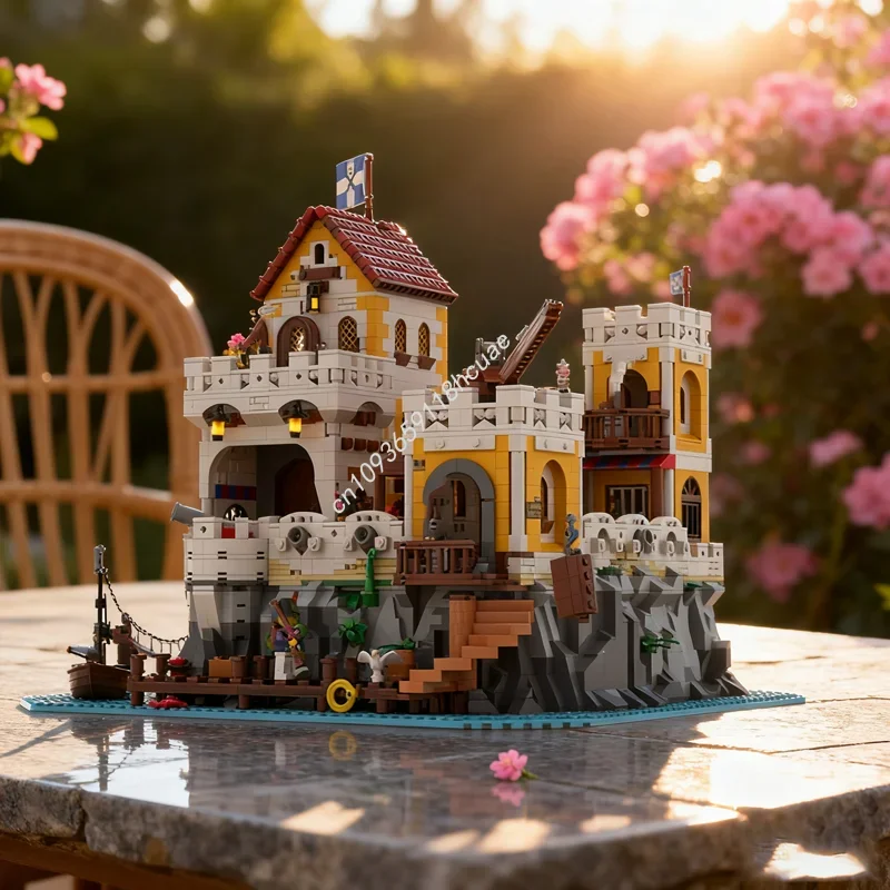 

4153pcs MOC Eldorado Fortress Remake Piratesed Model Building Blocks Christmas Gift Construction Assemble Toy DIY Creative Brick