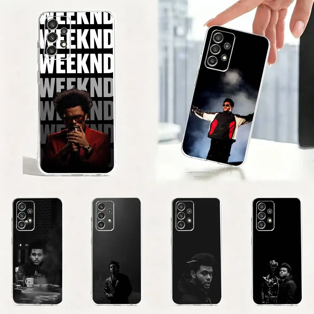 F-Famous singer T-The Weeknd  Phone Case For Samsung Soft Transparent TPU Case S25,S24,S21,S22,S23,S30,Ultra,S20,Plus