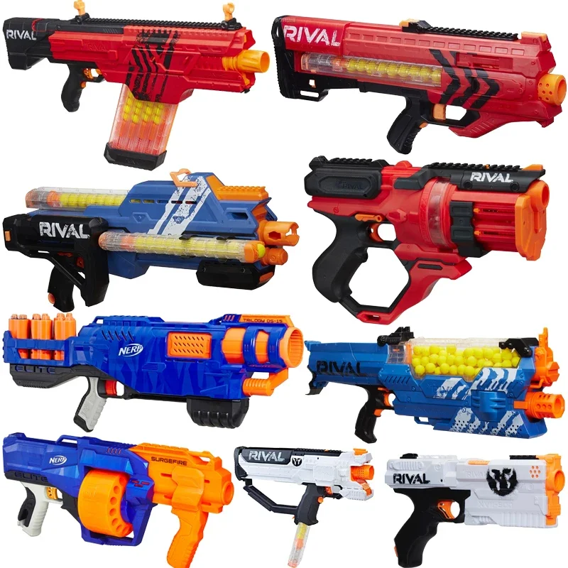 Hasbro NERF RIVAL Series Электрические игрушки для взаимодействия на открытом воздухе Фигурки Рождественские подарки Сюрприз Полностью автоматические игрушки