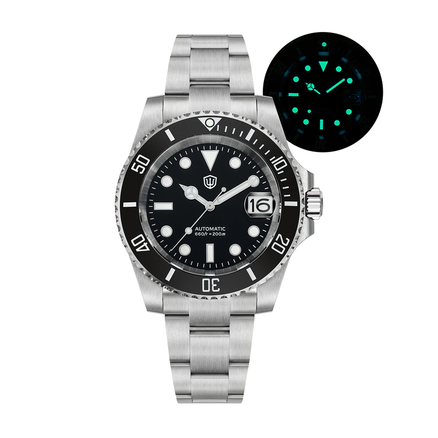 

Watchdives WD5512 V2 Sub PT5000 Movt Slim Rehaut 11,8 мм, включая мужские часы со стеклом и сапфировым стеклом с автоматическим механизмом