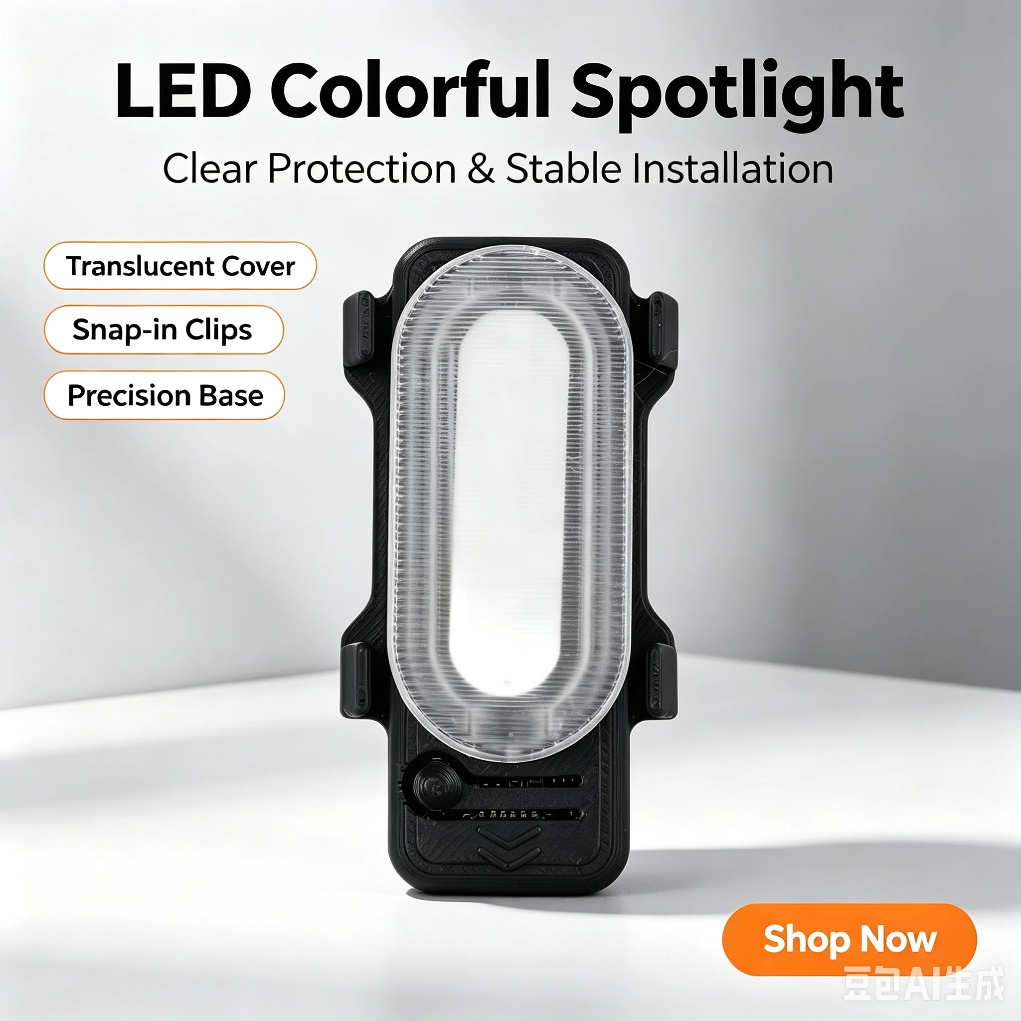 For DJI Avata 360 RGB LED Spotlight With ABS Housing Lightweight Design And 180-Minute Cycling Multicolor Runtime Performance
