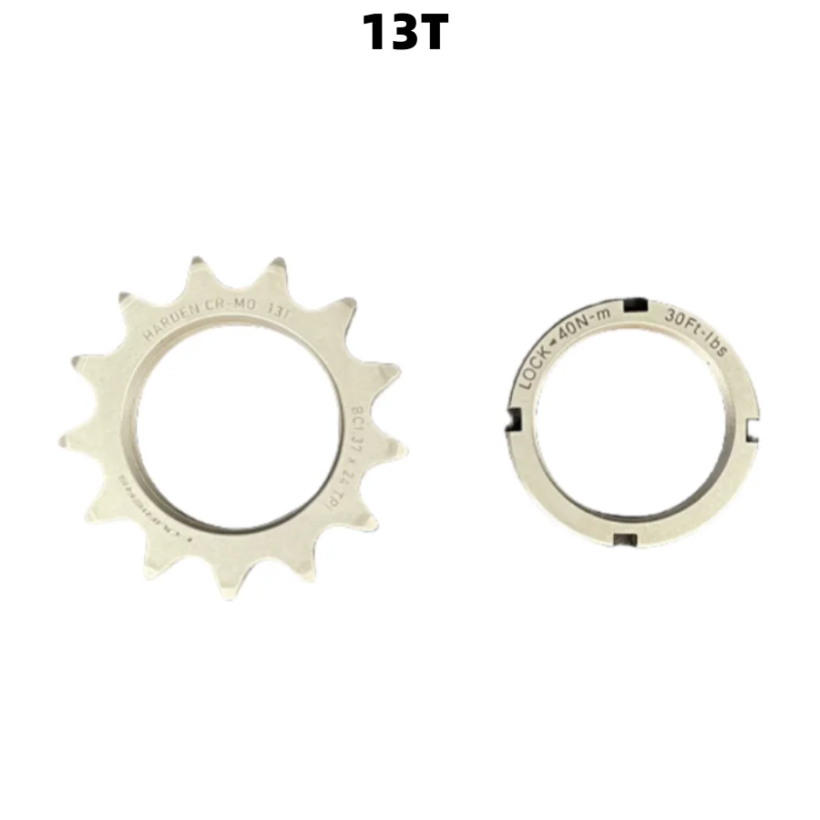 FOURIERS FIXED GEAR Flywheel Teeth ,Single speed rear flywheel,Designed for cassette HUB quick single speed conversion ,13-23T