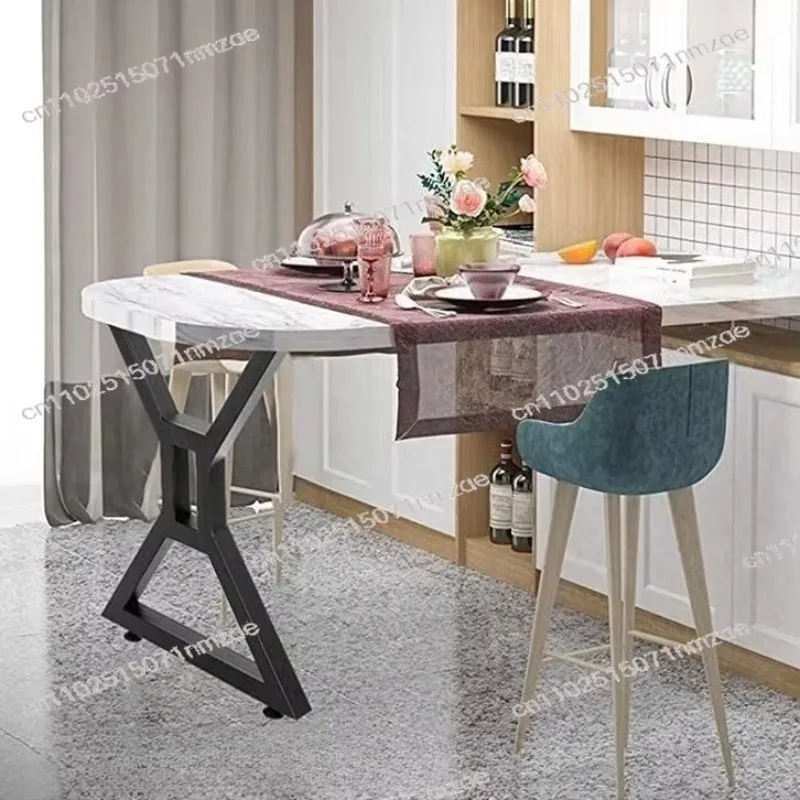 ‌Modern Wrought Iron Table Legs - Simple Desk Bracket Hardware Accessories