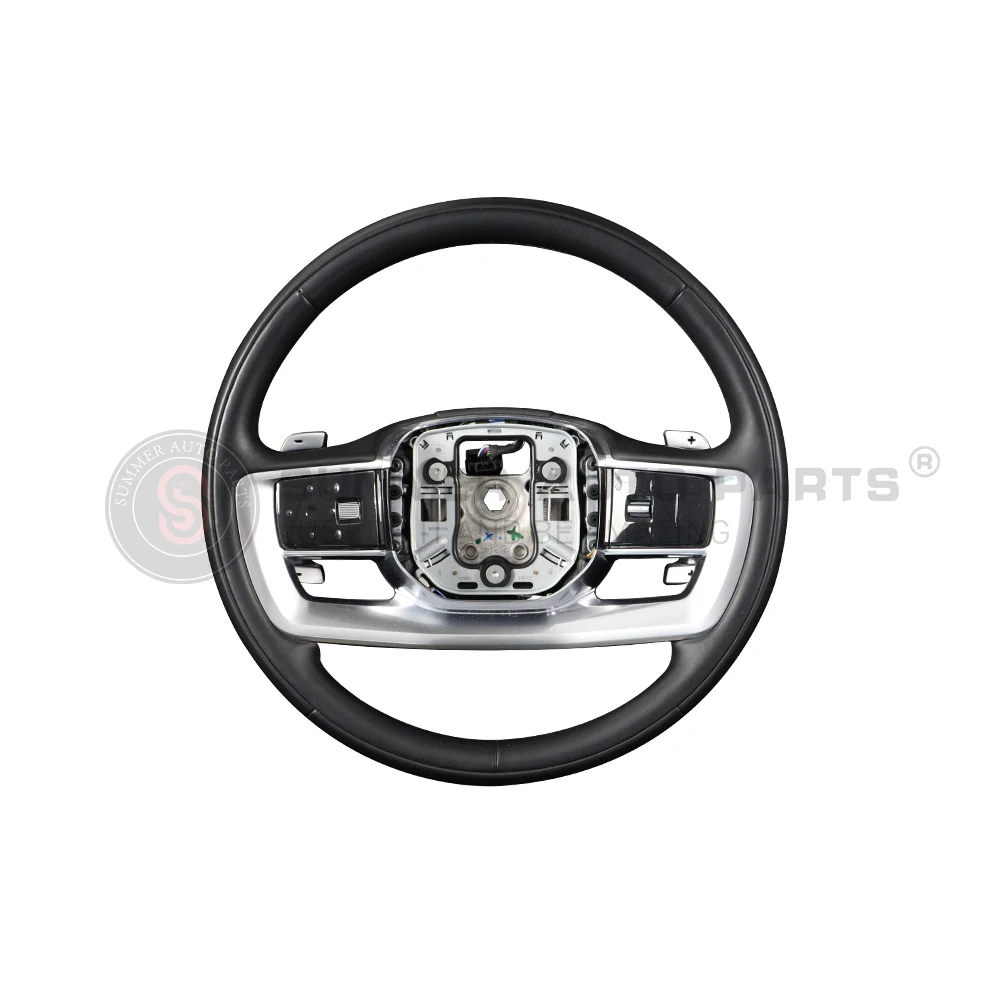 ملحقات السيارة الداخلية عجلة قيادة السيارة الجلدية لسيارة رينج روفر 13-17 ترقية إلى 2023 رينج روفر