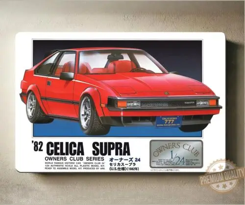 Celica '82 Car Metal Poster - Sign Size:20x30cm (8x12inch-aluminum