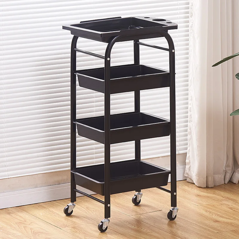 Storage Salon Trolley Golden Hairdresser Spa Machine Salon Trolley Lashes Stainless Carrito Salon De Belleza Furniture ZT50ST