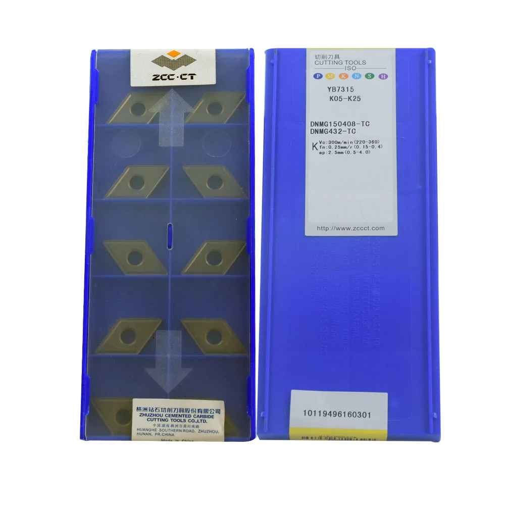 Utensile per tornitura del tornio con inserti in metallo duro CNC originale DNMG150408-TC YB7315 per ghisa