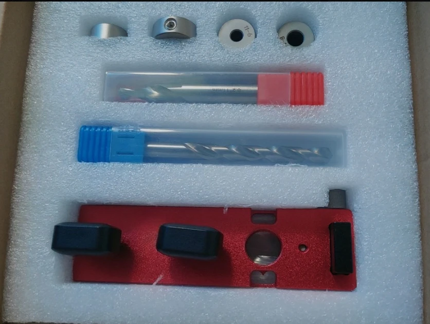 Quick Positioning Aluminum Profile Drilling Jig Tapping Tool for 203040 DIY Furniture