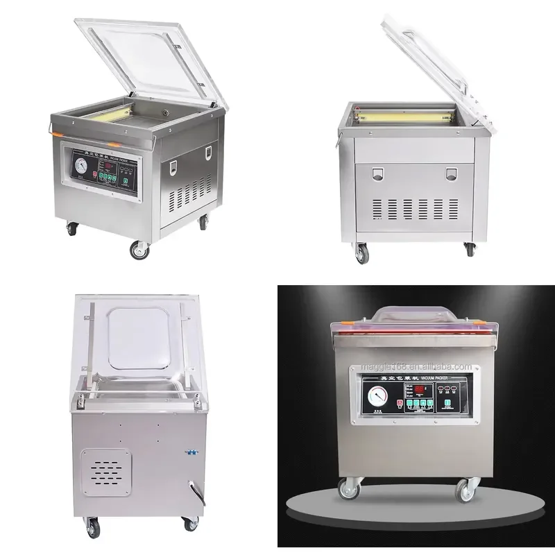 2 Heat Sealing Strips Equipped with a Vacuum Gauge Vacuum Packing Machine Pack Vacuum Packing Machine Potatoes Bag