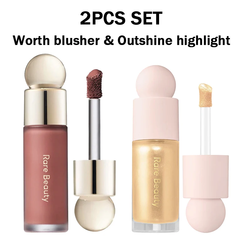 Zeldzame schoonheidspoeder markeerstift Blush Water Light Shimmer Waterproof Langdurige gezichtsverlichter Fleuren licht Vloeibare markeerstift - afbeelding 1