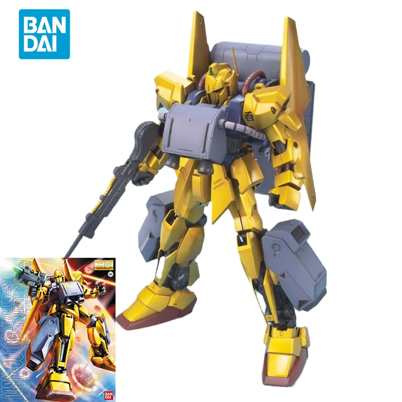 

Bandai Original GUNDAM Anime Model MG MSN-00100 HYAKU SHIKI + BALLUTE SYSTEM Action Figure Assembly Model Toys Gifts for Kids