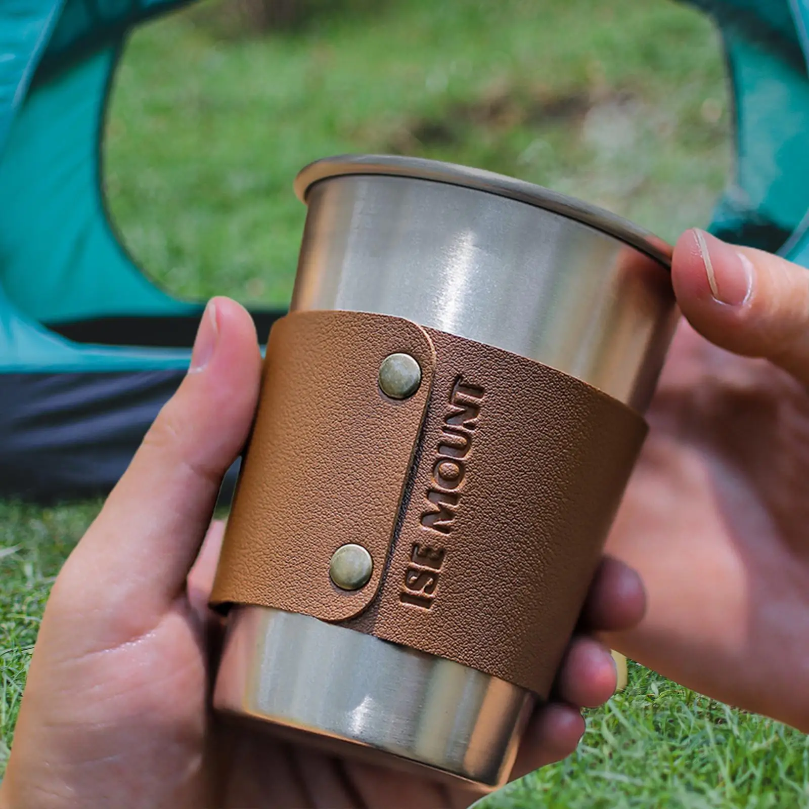 PU Leather Cup Holder Heat Resistant Non Slip Wraps Coffee Cup Sleeves for Coffee